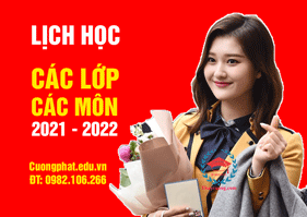 ✅❤️ LỊCH HỌC CÁC LỚP CÁC MÔN NĂM 2021-2022